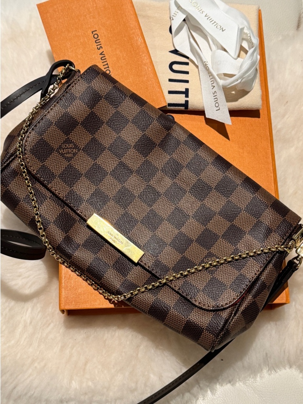 Authentic Louis Vuitton MM Favorite Bag